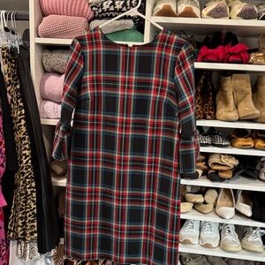 Vineyard Vines Multicolor Plaid Dress Christmas holiday size 0 perfect condition